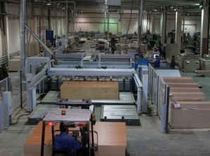 Продукция фабрики Долес прошла испытания на собственном мебельном производстве. Новости Ворота в Орле